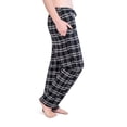 thumbnail image 5 of Women Flannel Plaid Pajama Pants Lounge Sleepwear - 2 Pack, 5 of 6