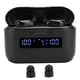 thumbnail image 1 of Auriculares inalámbricos Bluetooth 5.0 deportivos, manos libres, intraaurales con pantalla digital (negros), 1 of 14