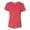 Red Triblend, variant on Bella & Canvas Women's Relaxed Jersey Short Sleeve T-Shirt
