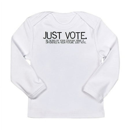 

CafePress - Justvotebanner2.Jpg Long Sleeve T Shirt - Long Sleeve Infant T-Shirt