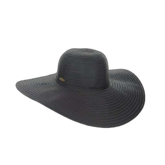 Round Crown Big Brim Straw Hat