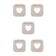 thumbnail image 1 of Molde para hacer sándwich en forma de corazón Bearachild fácil operación moldes para pasteles, 1 of 6