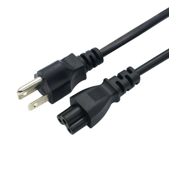 Orcaa  Universal Power Cord for Computers and Monitors - 3 Prong - 6Ft