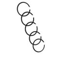 thumbnail image 2 of Genuine AC Delco For Chevy Silverado 2500 1999-2007 Transfer Case Four Wheel Drive Clutch Retaining Ring | Shaft Diameter: 1.674 Inches / 42.52 Millimeter | Weight: 0.25 Pounds | Pack Of 5, 2 of 4