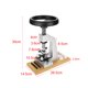 thumbnail image 3 of Abridor de cajas de relojes, 5700 Banco de enroscar Herramienta de reparación de relojes Reloj de pulsera Herramienta Abridor de espalda con 6 troqueles para abrir y cerrar los relojes Oyster Waterpro Amonsee No, 3 of 5