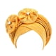 thumbnail image 3 of Turbante africano jinwen 2 piezas Amarillo Azul, 3 of 5