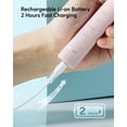 thumbnail image 3 of Fairywill E11 Electric Toothbrush for Adults, Sonic Dual Pack with 10 Brush Heads, 40,000 VPM, 5 Modes & 2-Min Smart Timer, IPX7 Waterproof,Perfect Family Gift Set,Black & White, 3 of 5