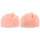 thumbnail image 1 of 2025 2 piezas de almohadillas de silicona para el antepié, plantillas de gel, almohadillas separadoras de dedos, almohadillas para aliviar el dolor, plantillas correctoras de valgo para, 1 of 5