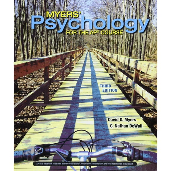 Pre-Owned Myers' Psychology for the Ap Course, Third Edition, Student Textbook, c. 2018