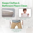 thumbnail image 5 of Protector de orina P-FLECTOR para asiento de inodoro para niños hombres adultos y personas mayores, 5 of 5