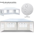 thumbnail image 4 of Toldo con Carpa Bluelander, 3 x 6 Metros, Paredes con Ventanas Laterales, Impermeable, 4 of 7