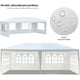 thumbnail image 4 of Toldo con Carpa Bluelander, 3 x 6 Metros, Paredes con Ventanas Laterales, Impermeable, 4 of 7