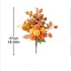 thumbnail image 2 of Flores artificiales de seda, ramo de anémona blanco for novia, fiesta en casa, habitación, mesa, planta decorativa, flor falsa, 2 of 8