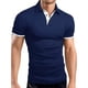 thumbnail image 1 of Playera Casual Tipo Polo Colores Contrastantes Slim Ajuste, 1 of 6