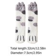 thumbnail image 2 of EeaseMX 5 pares de calcetines cálidos con delicados bordados de gato, cómodos calcetines de dibujos animados, 2 of 7