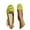Green, variant on Women's Mesh Flats Shoes Breathable Ballet Flats Shoes Beige Comfortable Casual Dressy Mesh Shoes Slip On Ballerina Office Walking