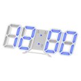 thumbnail image 4 of Reloj despertador digital LED 3D Reloj de pared Snooze Dormitorio Relojes electrónicos de W_Blue Zulema Reloj de pared digital 3D, 4 of 6