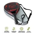 thumbnail image 2 of Pala de Padel con 3 Pelotas Hikeo Funda Grip Raqueta 100% Fibra de Carbono, 2 of 9