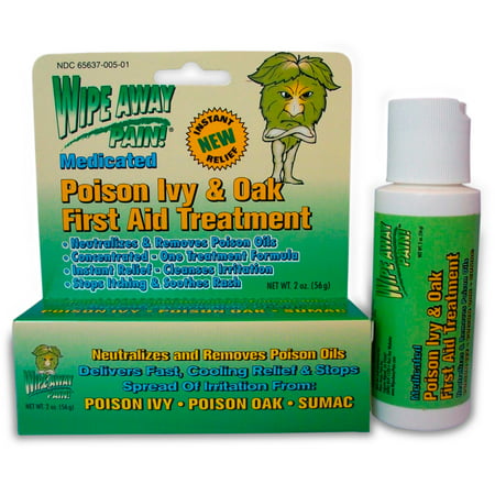 Poison Ivy Oak Sumac Treament Medicated Ointment Rash Itch Relief 2oz Anti (Best Way To Dry Poison Ivy)