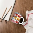 thumbnail image 4 of Yiaed Cute Cars Print Ceramics Coffee,Large Handle Design,Extra Large Tea and Coffee Cup for Office and Home Mugs, 4 of 6