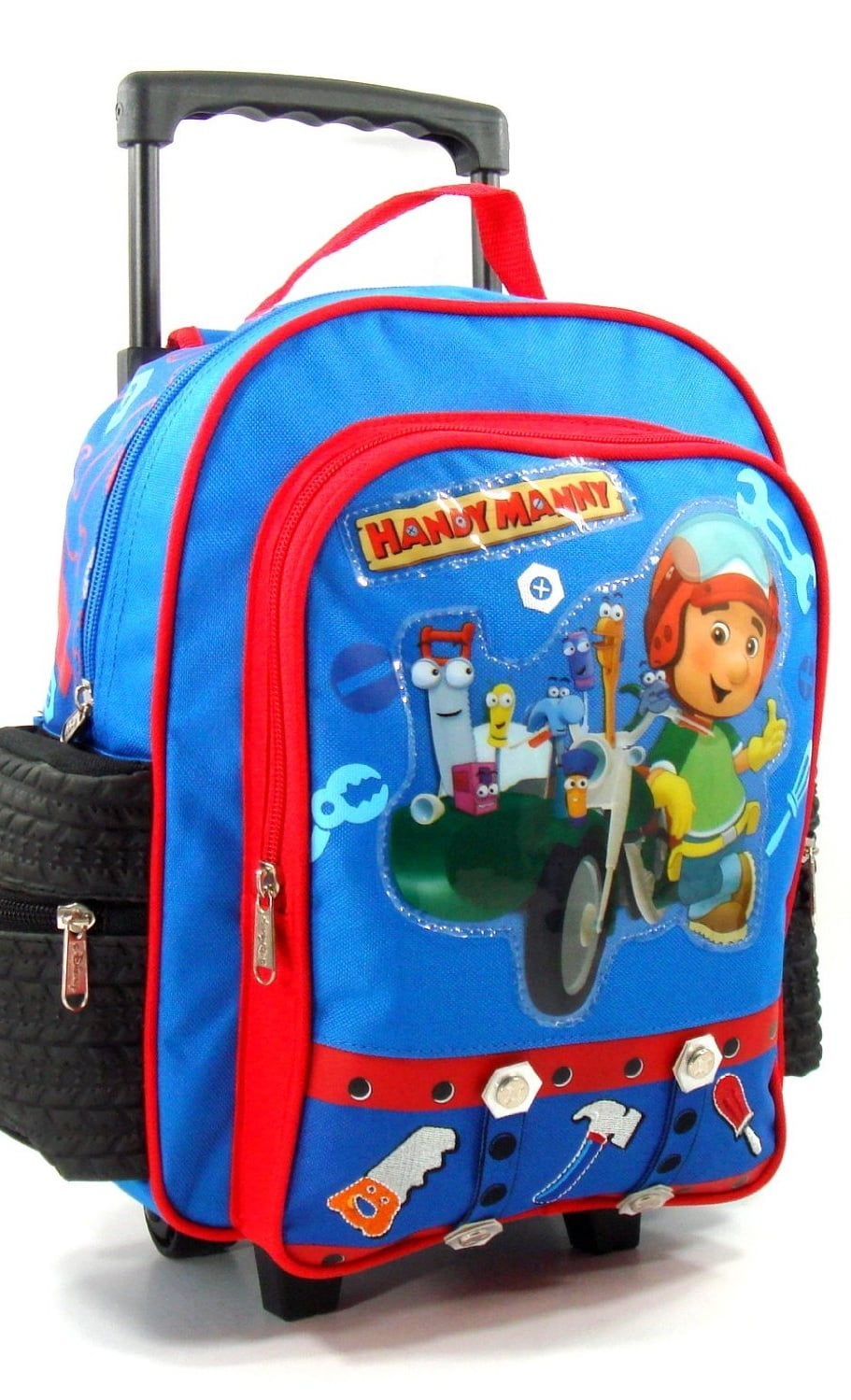 Small Rolling Backpack - - Handy Manny - Blue New School Bag 385880