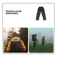 thumbnail image 1 of BESTYASH Pantalon de Pluie Protecteur Noir Durable pour Travail en Extérieur, Cyclisme et Randonnée, 1 of 6