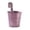 Purple, variant on Vintage Metal Hanging Flower Pot, Detachable Hook Railing Planter, Balcony Fence Bucket For Succulent Herb Plants(Light Green)