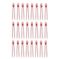 thumbnail image 1 of Combo de tenedor y palillos,Palillos Tenedor En 1 Funcional,Tenedor Palillo Utensilio Combo Picnic Al Aire Libre,Palillos Vajilla Integrada Utensilios Viaje,Tenedores para ensalada Equipo rojo, 1 of 8