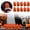 Orange, variant on 10PC Mini Pumpkin Decor, Halloween Artificial Ghost Pumpkins, Foam Grimace Pumpkin Halloween Centerpiece Table Decorations for Home Party, Miniature Pumpkin Figurines,2.7 Inch
