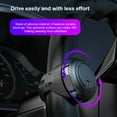 thumbnail image 5 of Auto Suicide Knob Car Black Steering Wheel Spinner Handle for Car SUV, 5 of 12