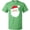 Kelly Green, variant on Santa Claus, Smiling Santa, Red Hat, White Beard T-Shirt