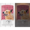 thumbnail image 2 of Caroline's Treasures LH9137CNL Australian Cattle Dog Hearts Love Valentine's Day Ceramic Night Light, 6x4x3", multicolor, 2 of 2