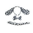thumbnail image 3 of 3 piezas de diadema para perro, pajarita, cola, suministros de decoración para fiestas, kit de disfraces elegantes negro, 3 of 8