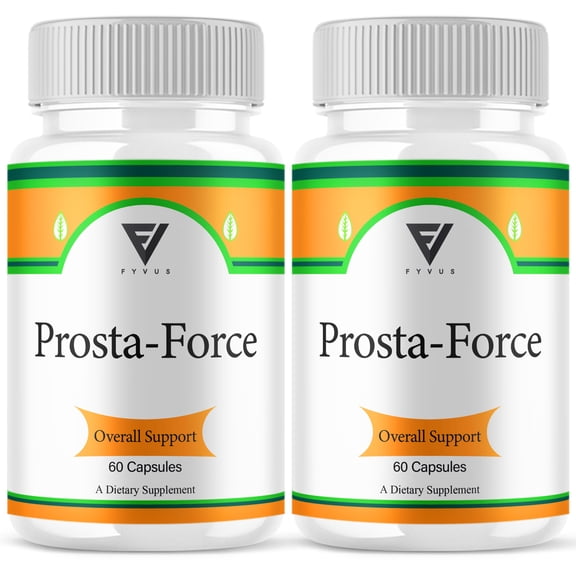(2 Pack) Prostaforce Maximum Strength Prostate Support Supplement (120 Capsules)
