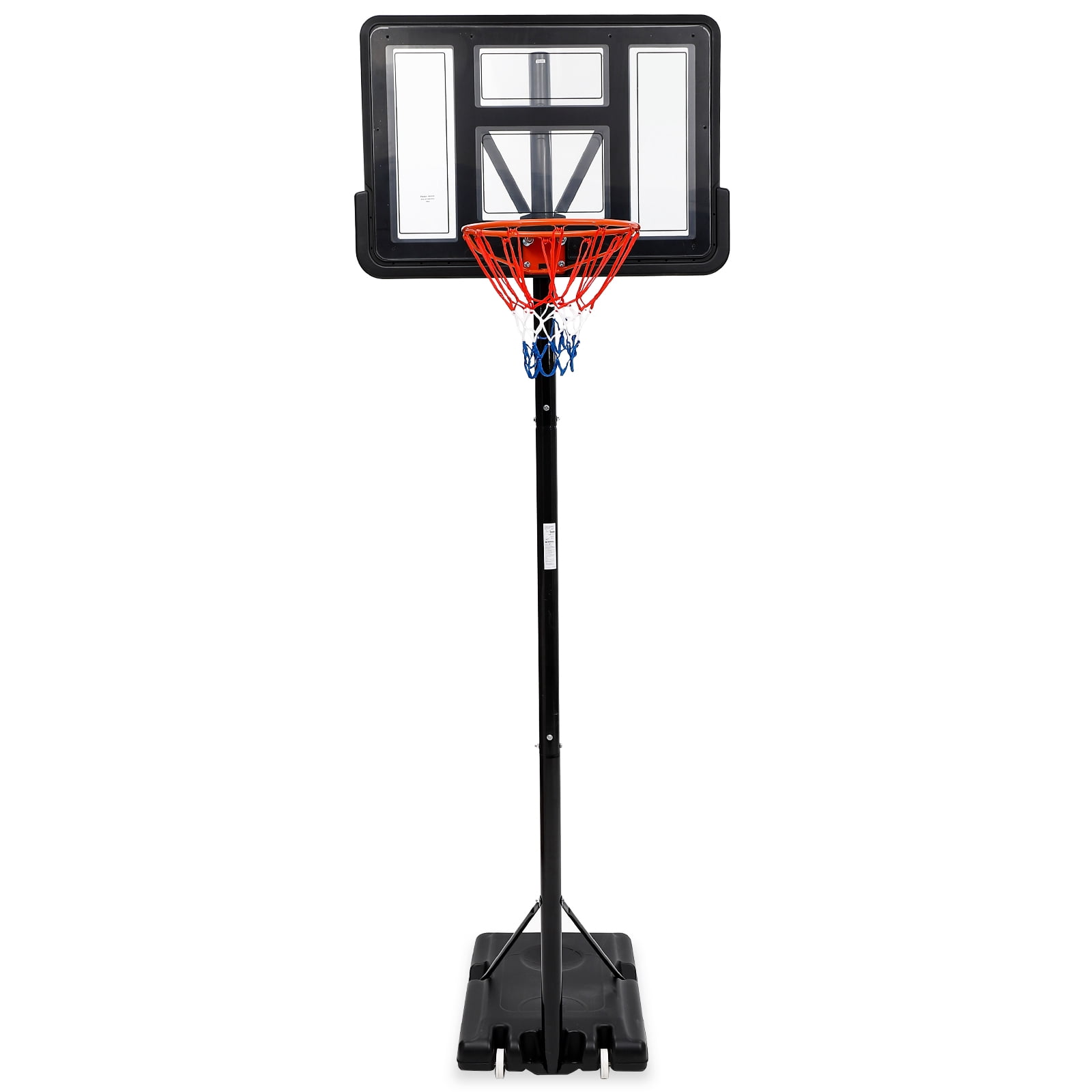 Amkui Portable Basketball Hoop, Indoor Basketball Hoop Outdoor 10ft Adjustable, Basketball Goals for Youth & Adults in Backyard/ Driveway, 44" Backboard
