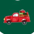 thumbnail image 4 of Inktastic Christmas Red Vintage Truck with Presents Boys or Girls Baby Bib, 4 of 4