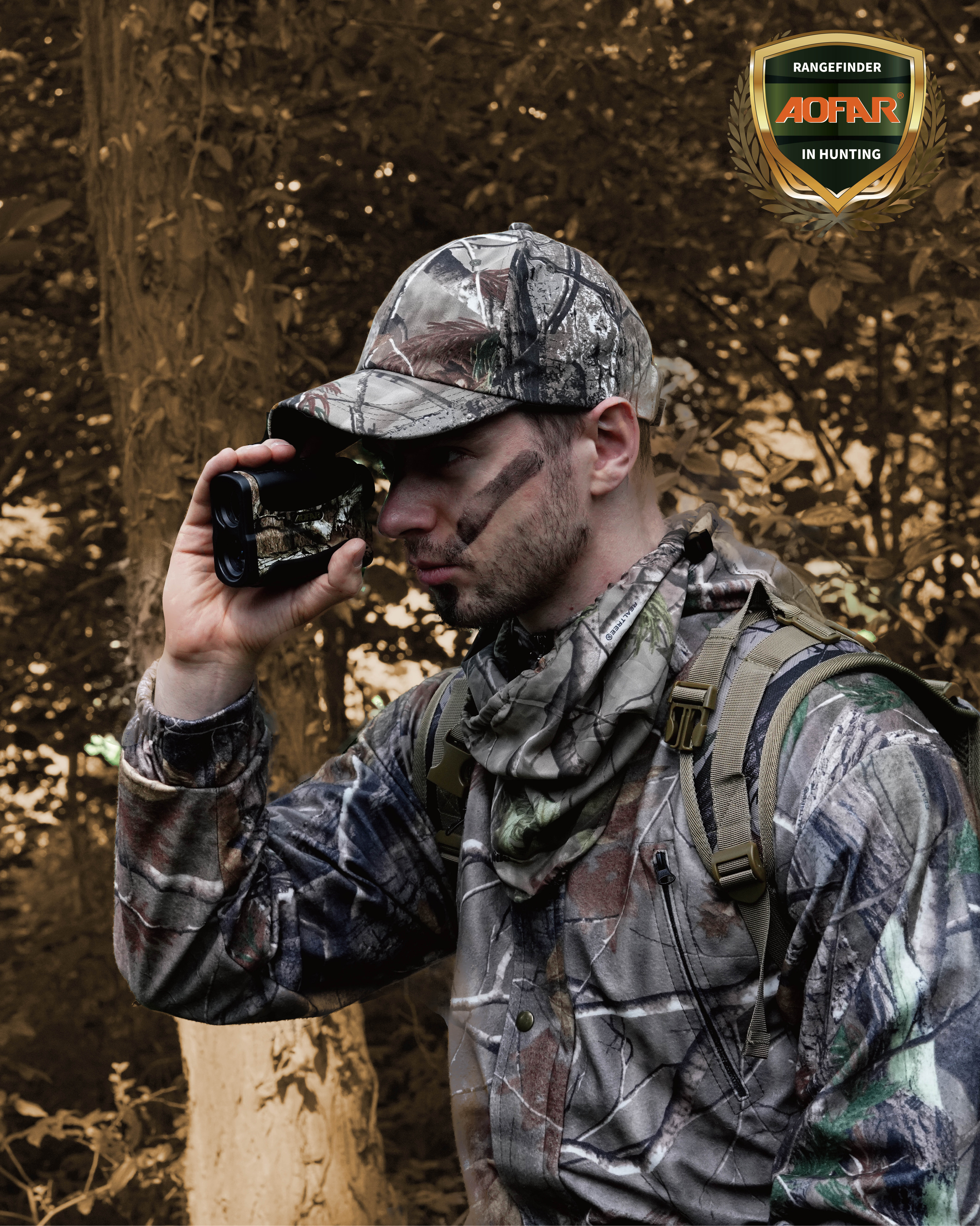 AOFAR Hunting Archery Range Finder HX-700N 700 Yards Waterproof Rangefinder for Bow Hunting with Range Scan Fog and Speed Mode, Free Battery, Carrying Case - image 3 of 6