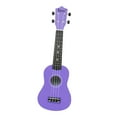 thumbnail image 5 of MERIGLARE Kids Ukulele 4 String Mini Guitar 21.26'' Developmental Musical Instrument Wood Ukelele for Early Educational Party Toys Baby Violet, 5 of 8