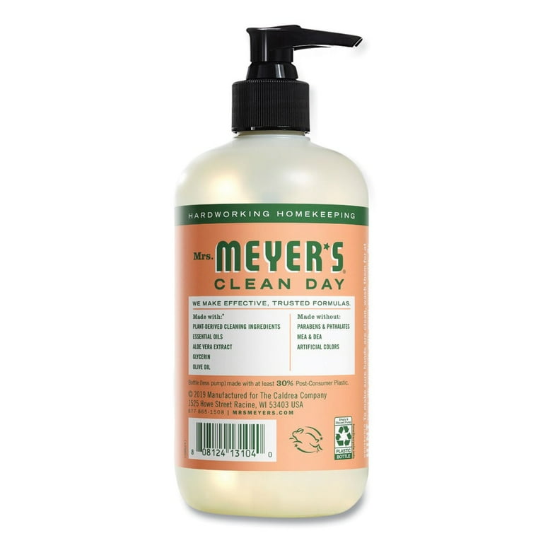 Clean Day Liquid Hand Soap, Geranium, 12.5 oz, 6/Carton Clean Day Liquid Hand Soap, Geranium, 12.5 oz, 6/Carton