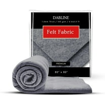80" x 80" Felt Fabric by The Yard - Ideal for Tufting and Crafting Projects - 1.6mm Thick Acrylic Felt Roll 6.6x6.6 ft
