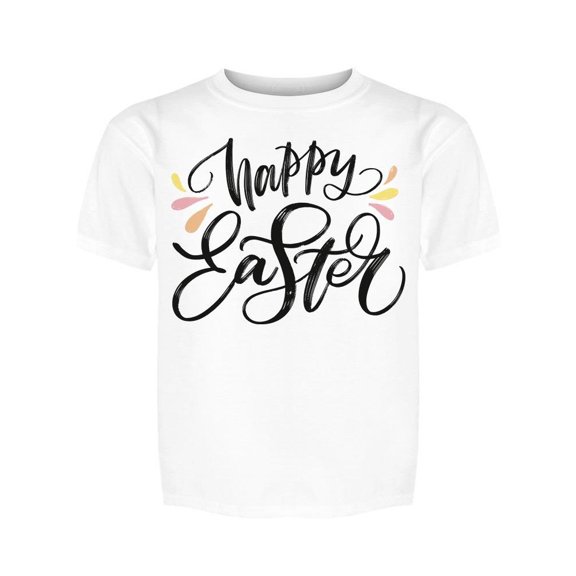 Happy Easter, Greeting Tee Girl's -Image by Shutterstock