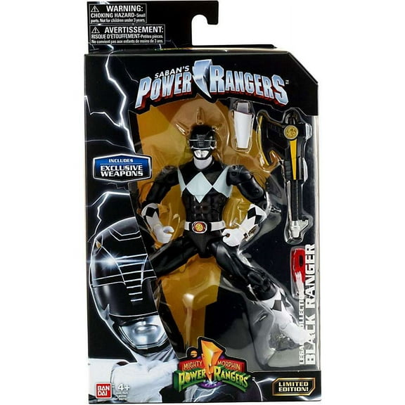 Bandai - Power Rangers Legacy, Mighty Morphin Black Ranger
