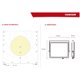 thumbnail image 2 of Reflector Lampara Linterna Led 100W Luz Fria Casa Yankon YKFDL12, 2 of 2