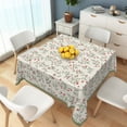 thumbnail image 3 of Tchckioa Boho Leavef Tablecloth for Restaurant Decor,52x52 Inch Square Stain Proof Table Cloth Cover, 3 of 6