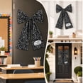 thumbnail image 4 of Back to School Crayon Wreath Bows 28 x 19 Inch Classroom Crayon Bows Hanging Decor Bow Door Hanger for First Day of School Party Classroom Office Wall Porch Front Door Decorations Supplies, 4 of 8