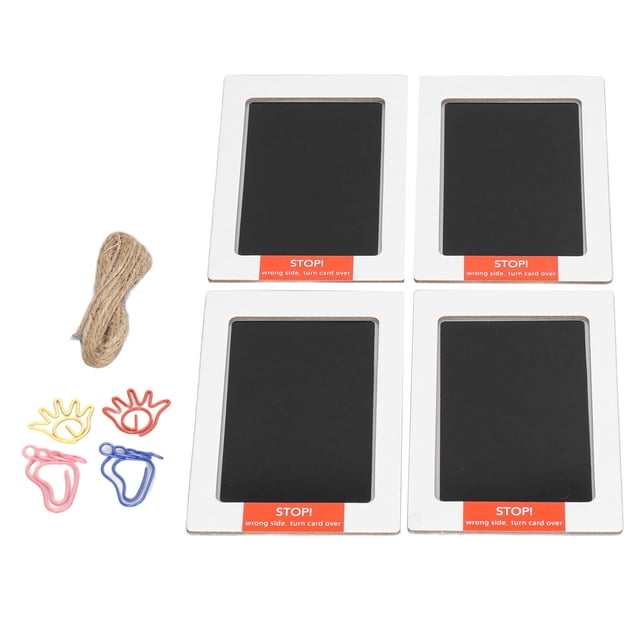 Infant Footprint Stamp, Memory Keeping Toxic Free Novel Gift Baby Touch Ink Pad Quick Drying Safe Meaningful for Pet for Photography Studio Hand Foot Accessories,Love Heart
