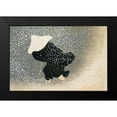 thumbnail image 2 of Sekka, Kamisaka 14x11 Black Modern Framed Museum Art Print Titled - Snow from Momoyogusa, 2 of 5