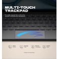 thumbnail image 5 of Dexnor Keyboard Case for iPad Air 11 inch (M4 2026/M3 2025/M2 2024) & iPad Pro 11 (4th/3rd/2nd/1st Gen) & iPad Air 5th/4th Gen Case with Keyboard Magnetic Detachable Trackpad Backlit, Black, 5 of 7