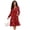 Cute Strawberry, variant on Uorisanigo Zebra Stripe Women's Dress Size S V Neck Ruffled Tiered Midi Dress Flowy Comfortable Casual Fashion Clothing
