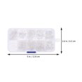 thumbnail image 4 of Shisuyan Earrings Fittings Earring Tools Silver Metal 1 Box 5.03x2.55x0.86in, 4 of 9